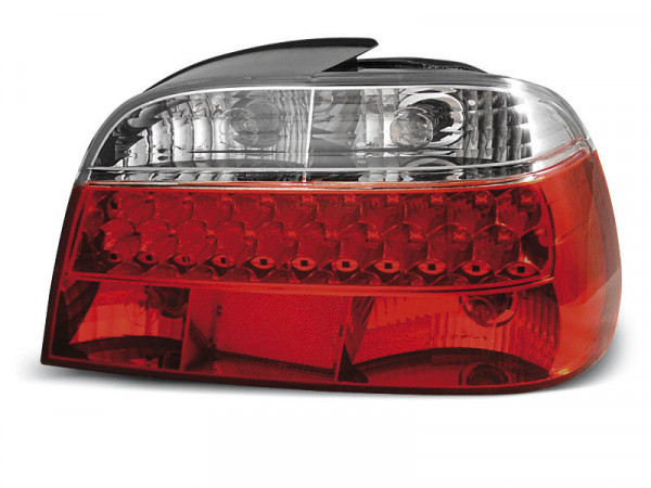 LED Rücklichter rot weiß passend für BMW E38 06.94-07.01