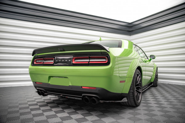 Heck Ansatz Flaps Diffusor passend für Dodge Challenger SRT Hellcat Widebody Mk3