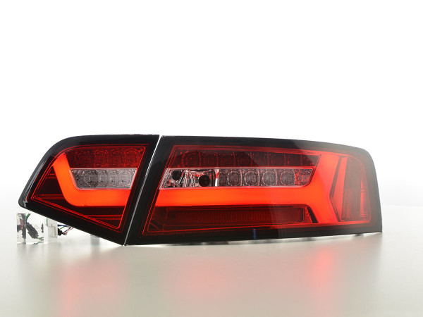 LED Rückleuchten Set Lightbar Audi A6 4F Limo 08-11 rot/klar