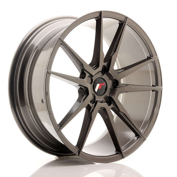 JR Wheels JR21 20x8,5 ET20-40 5H Blank Hyper Grey Alufelge