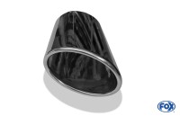 FOX Anschweißendrohr Typ 38 oval Edelstahl 106x71 mm FOX Anschweißendrohr Typ 38 oval Edelstahl 106x71 mm