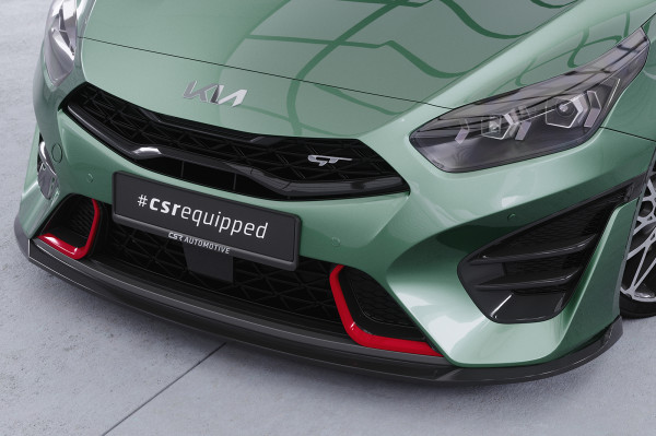 Cup-Spoilerlippe mit ABE für Kia ProCeed (CD) GT CSL720 Schwarz Strukturiert