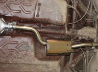 Vorschalldämpfer passend für Mercedes 190 W201 Edelstahl Vorschalldämpfer passend für Mercedes 190 W201 Edelstahl