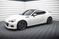 Seitenschweller Ansatz Für V.1 Für Subaru BRZ Mk1 / Mk1 Facelift / Toyota GT86 Facelift Schwarz Hoch