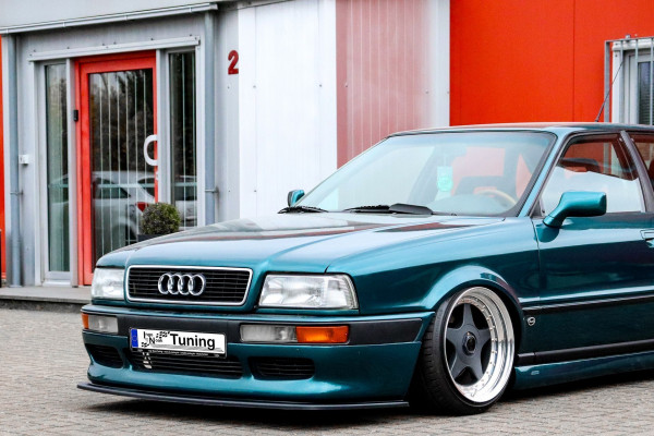 Cup Frontspoilerlippe für Audi 80 B4 mit Votex /Zender Front