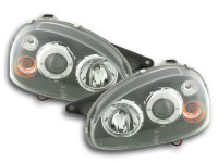 Scheinwerfer Set passend für Opel Corsa B 94-00 schwarz Scheinwerfer Set passend für Opel Corsa B 94-00 schwarz