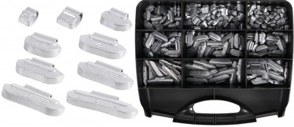 BGS Auswuchtgewichte-Sortiment 320-tlg. für Stahlfelgen