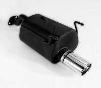 Ulter Sportauspuff passend für Honda Civic VI Hatchback 1996-2001 1 Endrohr oval 95×65 Ulter Sportauspuff passend für Honda Civic VI Hatchback 1996-2001 1 Endrohr oval 95×65