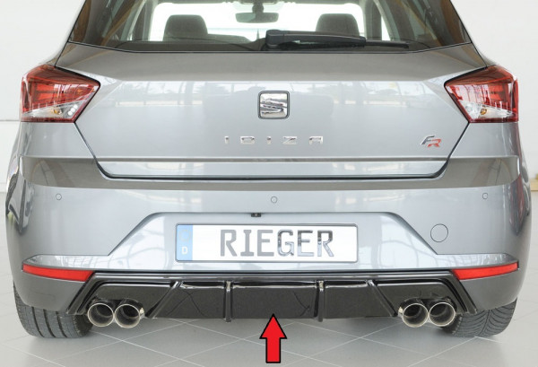 Rieger Heckeinsatz passend für Seat Ibiza (KJ) 5-türig ab 01/2017