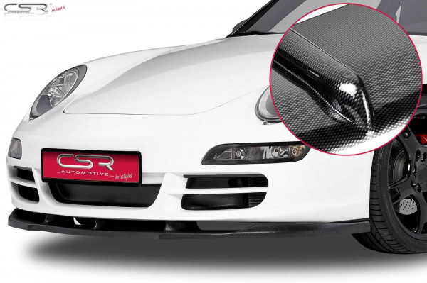 Cup-Spoilerlippe für Porsche 911/997 CSL114-C Carbon Look Hochglanz