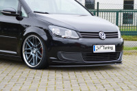 Cup Frontspoilerlippe passend für VW Touran Facelift 1T GP2 Cup Frontspoilerlippe passend für VW Touran Facelift 1T GP2