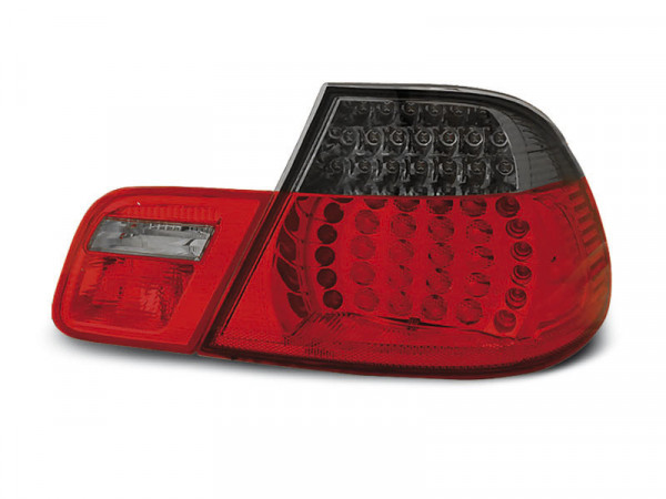 LED Rücklichter rot getönt passend für BMW E46 04.99-03.03 Coupé
