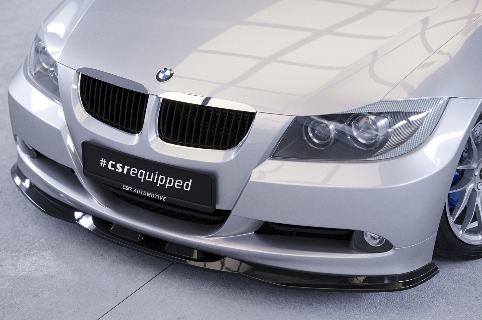 CUP Frontspoilerlippe aus ABS für BMW 3er E90/E91 M Paket Facelift