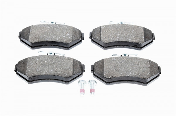 Bosch Bremsbelagsatz für Scheibenbremsen Vorderachse passend für Seat Arosa (6H), Cordoba, Ibiza, In