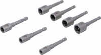 Ausdreh-Satz für Schrauben und Muttern 7-tlg. | Antrieb Außensechskant 6,3 mm (1/4") Ausdreh-Satz für Schrauben und Muttern 7-tlg. | Antrieb Außensechskant 6,3 mm (1/4")