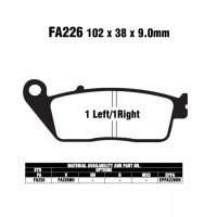 EBC EPFA226 Bremsbeläge passend für Honda & Triumph EBC EPFA226 Bremsbeläge passend für Honda & Triumph