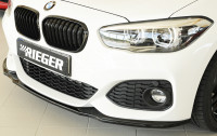 Rieger Spoilerschwert glanz schwarz für BMW 1er F20 (1K4) Lim. / 4-tür. 05.2015- (ab Facelift) LCI