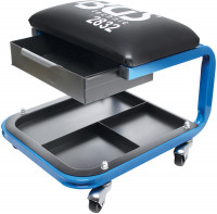 Werkstatt-Rollsitz mit Schublade Werkstatt-Rollsitz mit Schublade