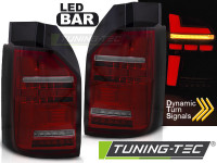 LED Bar Rückleuchten rot getönt dynamische Blinker passend für VW T6.1 ab 2020 LED Bar Rückleuchten rot getönt dynamische Blinker passend für VW T6.1 ab 2020