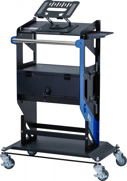 Diagnosetisch fahrbar – stabile Werkstattausführung