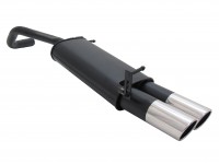 Novus Sportauspuff passend für VW Polo 9N / 9N3 2x90mm SR-Design Novus Sportauspuff passend für VW Polo 9N / 9N3 2x90mm SR-Design