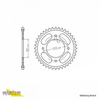 Kettenrad Stahl 41 Zähne Teilung 428 passend für Honda Kettenrad Stahl 41 Zähne Teilung 428 passend für Honda
