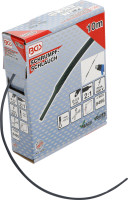 Schrumpfschlauch-Box schwarz Ø 2,5 mm 10 m Schrumpfschlauch-Box schwarz Ø 2,5 mm 10 m