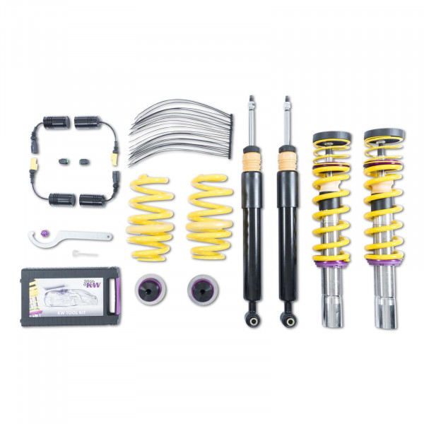 KW Gewindefahrwerk V1 inox passend für Audi A4 (B9) 8W2, B8 Allrad ab 05/2015