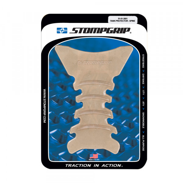 Stompgrip Traction Pad Universal Tankpad Standard Spine (1 Stück) ca. 185 mm x 142 mm Smoothridge Kl