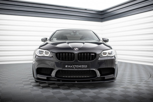 Front Ansatz Für BMW M5 F10/ F11 Schwarz Hochglanz