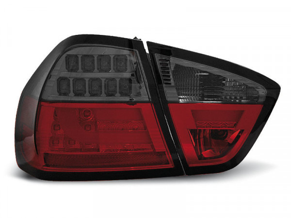 LED BAR Rücklichter rot getönt passend für BMW E90 03.05–08.08