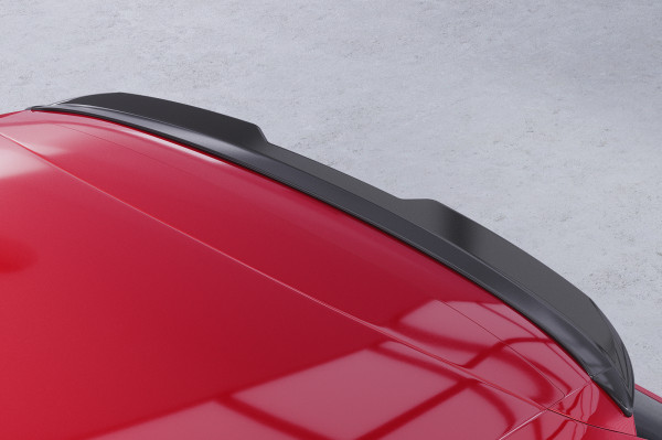 Heckflügel mit ABE für Seat Leon 3 (Typ 5F) Cupra HF851 Schwarz Strukturiert