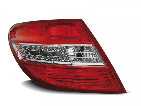 LED Rücklichter rot weiß passend für Mercedes C-Klasse W204 Limousine 07-10
