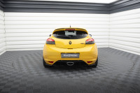 Heck Ansatz Flaps Diffusor Für RENAULT MEGANE 3 RS Schwarz Hochglanz