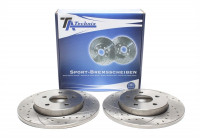 TA Technix Sport Bremsscheiben Satz Hinterachse passend für Ford Mondeo III / Jaguar X-Type TA Technix Sport Bremsscheiben Satz Hinterachse passend für Ford Mondeo III / Jaguar X-Type