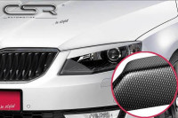 Scheinwerferblenden Carbon Look passend für Skoda Octavia 3 Typ 5E Scheinwerferblenden Carbon Look passend für Skoda Octavia 3 Typ 5E