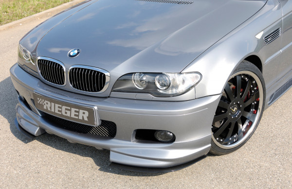 Rieger Spoilerschwert carbon look für BMW 3er E46 02.98-12.01 (bis Facelift)