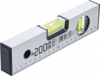 Wasserwaage 200 mm – Aluminium Messwerkzeug für präzise Ausrichtung Wasserwaage 200 mm – Aluminium Messwerkzeug für präzise Ausrichtung