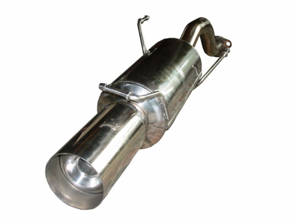 Ulter Sportauspuff für Honda Civic VI HATCHBACK 5D 1995-2001 1 Endrohr rund Ø100