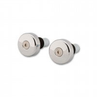 LSL Flat Cap 18mm Stahl chrom Lenkerendkappe LSL Flat Cap 18mm Stahl chrom Lenkerendkappe