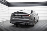 Heck Ansatz Flaps Diffusor passend für Audi A5 S-Line F5 Sportback Heck Ansatz Flaps Diffusor passend für Audi A5 S-Line F5 Sportback