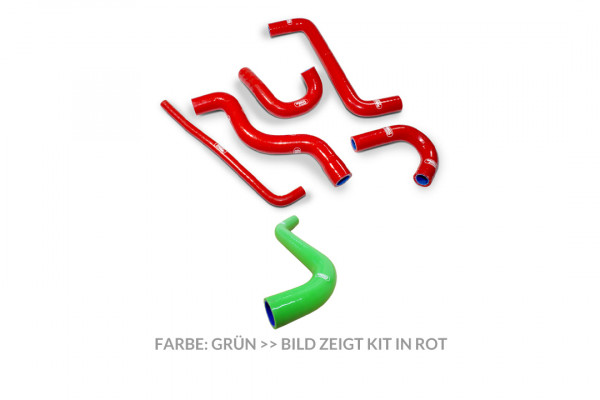 SAMCO SPORT Siliconschlauch Kit 5 teilig grün passend für Honda CBR125R (2004–2019)