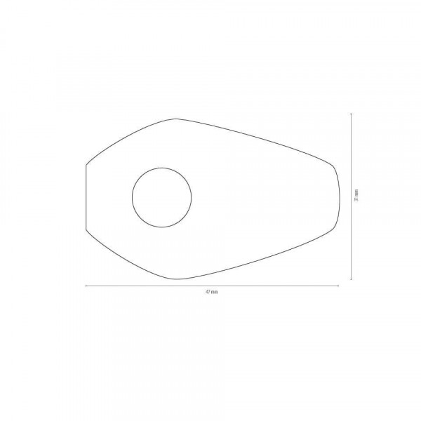 SHIN YO Indy Spacer Montageplatten für div. Kawasaki, Yamaha,Suzuki, Set