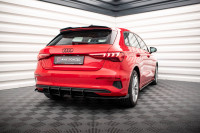 Racing Diffusor Heck Ansatz + Flaps passend für Audi A3 Sportback 8Y Racing Diffusor Heck Ansatz + Flaps passend für Audi A3 Sportback 8Y