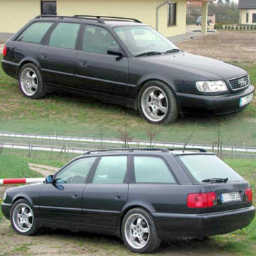 K.A.W. PlusKit Sportfahrwerk passend für Audi 100/200 C4/A6 Avant 4A (09/1991–12/1997)
