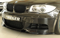 Rieger Spoilerschwert glanz schwarz für BMW 1er E82, E88 (182 / 1C) Cabrio 10.07- Ausführung: Schwarz matt