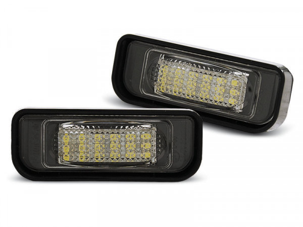 Kennzeichen LED-Leuchten passend für Mercedes W220 09.98-05.05 Mit Canbus