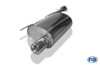 FOX Endschalldämpfer passend für Lexus IS200 ab Bj. 99 – 1x90 Typ 13 FOX Endschalldämpfer passend für Lexus IS200 ab Bj. 99 – 1x90 Typ 13