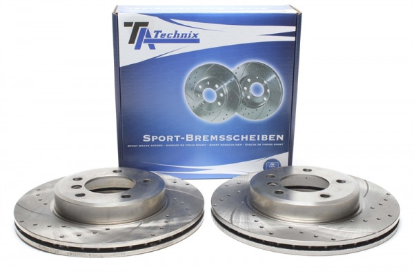 TA Technix Sport Bremsscheiben Satz Vorderachse passend für BMW E46 / Z3 / Z4