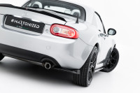 Heck Ansatz Flaps Diffusor passend für Mazda MX-5 Mk3 (NC) Facelift Heck Ansatz Flaps Diffusor passend für Mazda MX-5 Mk3 (NC) Facelift
